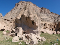 Exploring Selime Monastery (at the end of the Ihlara Valley)