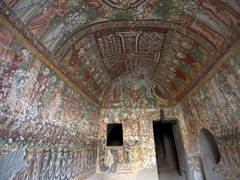 Interior of Kokar (smelly) Church; Ihlara Valley