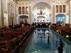Interior of Vali Traditional Hotel; Yazd