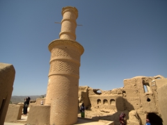17th century shaking minaret of Kharanaq