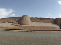 Panoramic view of the South gate of Ichon-Qala