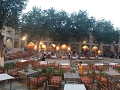 Interior courtyard of Nadir Divanbegi Medressa