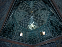 Interior dome; Shah-I-Zinda