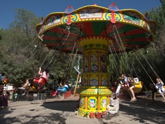 Amusement park near Kashgar's People's Square