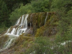 Waterfall; Huanglong Park
