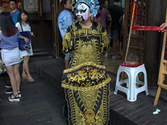Opera performer; Jinli ancient street