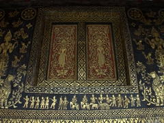 Exterior detail of Wat Xieng Thong
