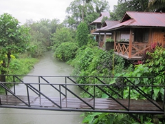 View of Vang Vieng from Maylyn Guesthouse