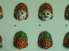 Colorful face masks