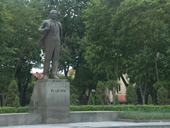 Lenin statue in Hanoi