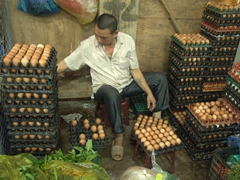 Egg seller