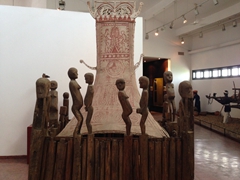 Model of a Jarai Tomb; Ethnology Museum