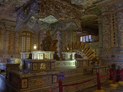 Temple containing Khai Dinh's tomb 