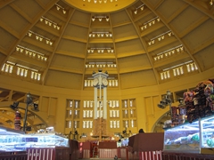 Interior dome of the central market