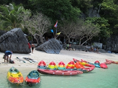 Kayaks; Angthong National Marine Park
