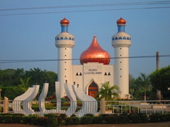 A mosque inspired church; outskirts of Tapachula