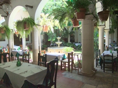Inner courtyard of the Hotel "El Meson del Marques"; Valladolid