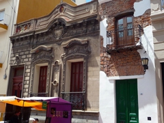 Casa Minima (white house, green doors) is BA's narrowest house at just over 2 meters wide. It was said to have been gifted to former slaves on a tiny sliver of land