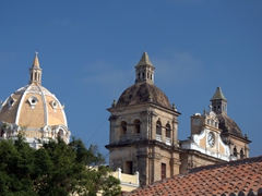 View of the picturesque Iglesia de San Pedro Claver
