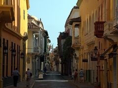 Exploring the walled colonial section of Old Cartagena is a delight...get there early to beat the crowds