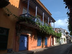 Colonial street within the walled city