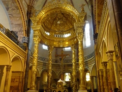 Interior of the Catedral de la Inmaculada Concepción (more commonly known as the new cathedral); Parque Calderon