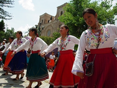 Traditional costumes and dances on display during the Pase del Niño Viajero