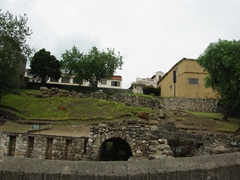 Ruins of "todos los santos", a site with Cañari, Incas, and Colonial Spanish constructions