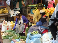 The Sunday market in Gualaceo is most lively