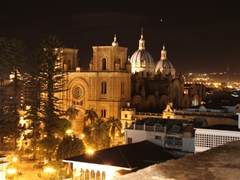 Cuenca at night