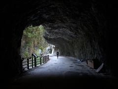 Sneaking around the Tunnel of Nine Turns; Taroko Gorge
