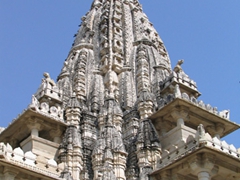 Temple dome; Ranakpur