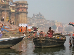 Ganges River scene
