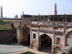 Faded glory, one of Lahore Fort's many entrances