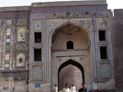 Parting view of Lahore Fort