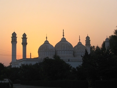 Gorgeous sunrise at Islamia College's Mosque