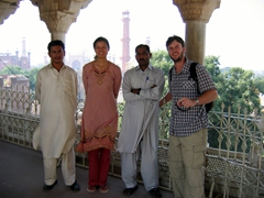 Group photo at Lahore Fort lookout point