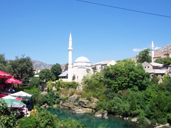 View over lovely Mostar