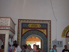 Interior of mosque, Mostar