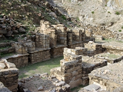 The 1st Century AD Chatpat ruins remind us a lot of the Buddhist ruins of Takht Bhai. The Buddhist relics have been moved to the nearby Chakdara Museum for safe keeping