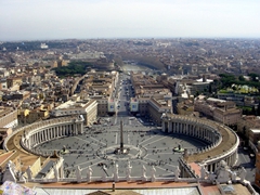 St. Peter's Square as seen from St. Peter's Basilica