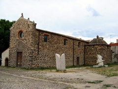 The medieval chapel of San Pietro, Bosa