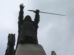 Statue of Grand Duke Gediminas