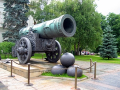 Tzar Cannon, Kremlin, Moscow