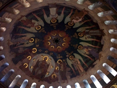 Interior of the dome on the Cathedral of the Dormition; Kiev Monastery of the Caves