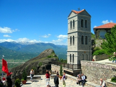 The lookout point of the Holy Monastery of Varlaam