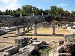 The Pompeiion was used for festive and religious processions here at Kerameikos