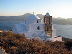Plaka's Thalassitras Church is a popular venue to watch the sunset