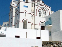 The beautiful church of Agioi Anargyroi in Tholaria