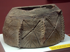 Infant bone storage vessel found in Penjikent (6th to 7th Century); National Museum
